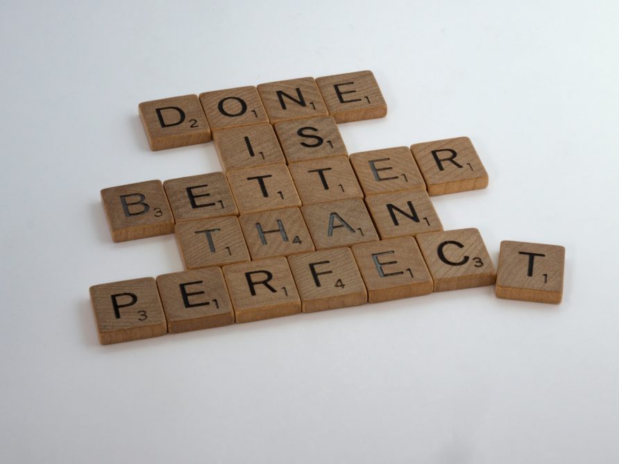 Tipps um Perfektionismus zu überwinden